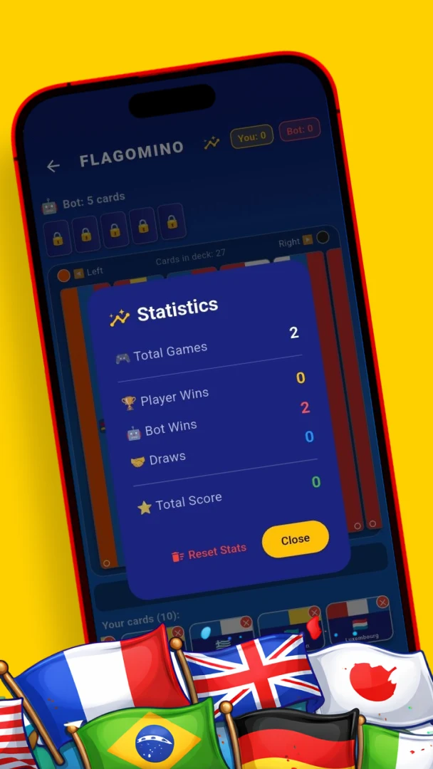 Flagomino screenshot
